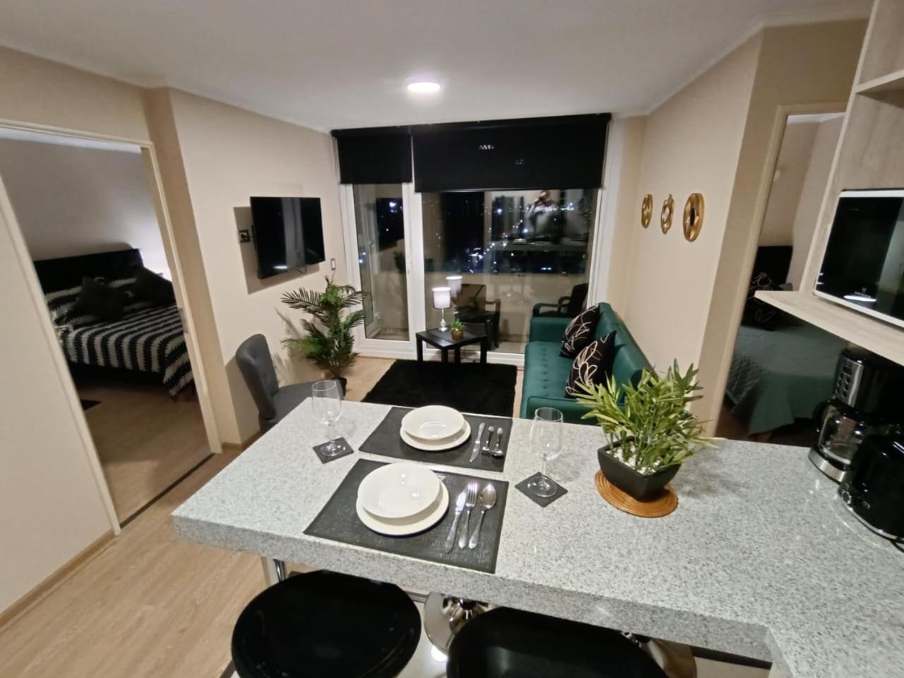 Apart Centro Chillan - Departamentos Diarios Екстериор снимка