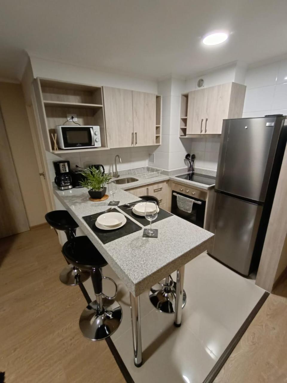 Apart Centro Chillan - Departamentos Diarios Екстериор снимка